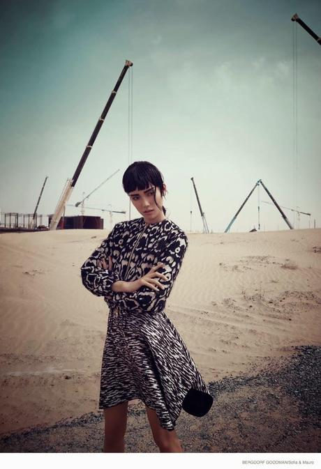 TAO OKAMOTO FOR BERGDORF GOODMAN’S FALL CATALOGUE