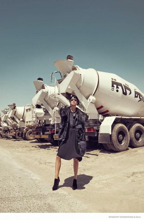 TAO OKAMOTO FOR BERGDORF GOODMAN’S FALL CATALOGUE