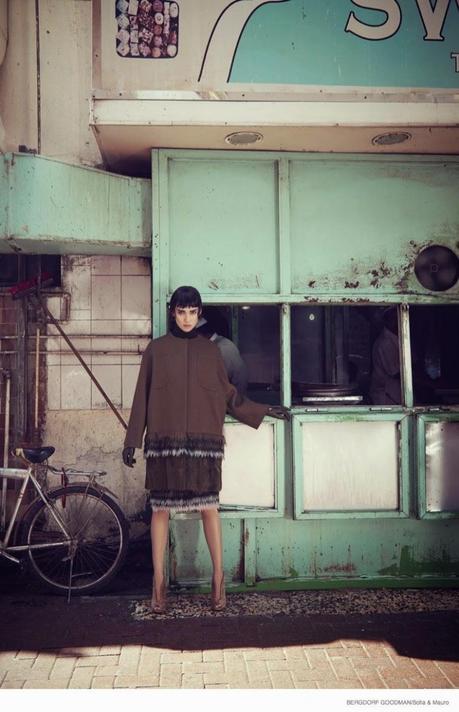 TAO OKAMOTO FOR BERGDORF GOODMAN’S FALL CATALOGUE