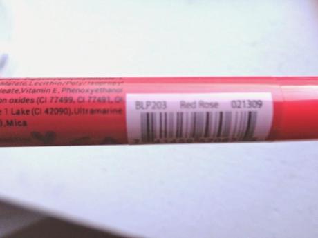 What not to buy: J Cat Beauty The Big Pencil in Red Rose BLP 203