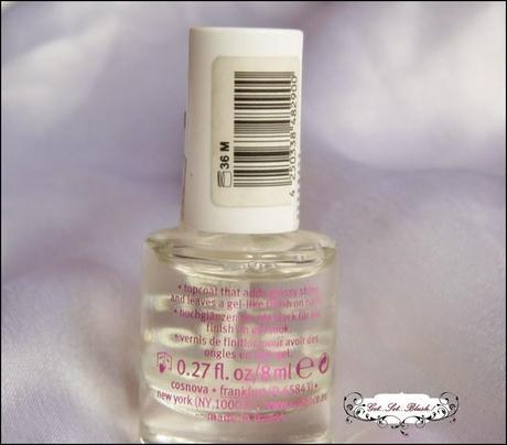 My HG Top Coat-Essence Gel-Look Top Coat Review, Swatches