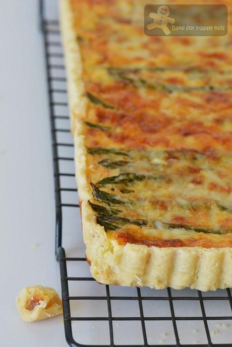 A Taste of Spring: Asparagus and Spring Onion Tart (Gordon Ramsay)