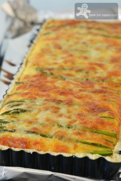 A Taste of Spring: Asparagus and Spring Onion Tart (Gordon Ramsay)