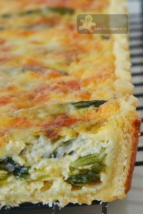 A Taste of Spring: Asparagus and Spring Onion Tart (Gordon Ramsay)