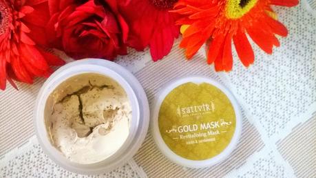 Sattvik Organics Revitalising Gold Mask Review