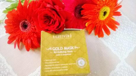 Sattvik Organics Revitalising Gold Mask Review