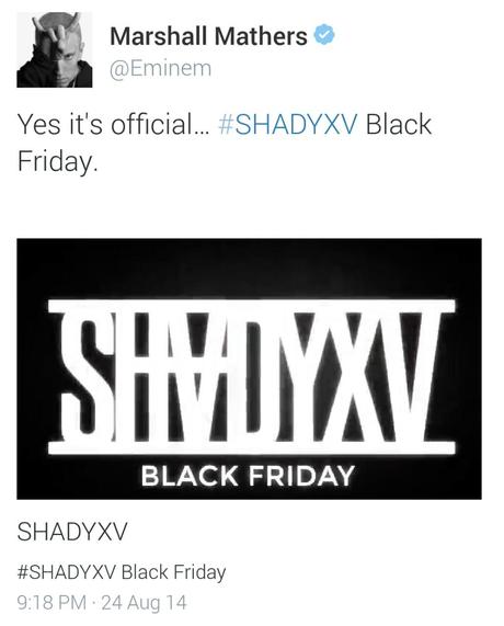 Eminem Announces New Album