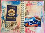 Summer Travel Pages Re-purposed Journal