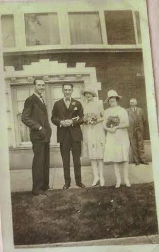 Maybelline's namesake, Mabel Williams Vintage 1925 Wedding Album pictures