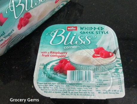 Müller Corner Bliss - Whipped Greek Style Yogurt with Raspberry