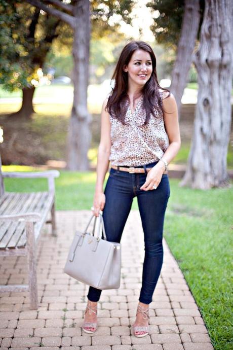 Leopard Blouse