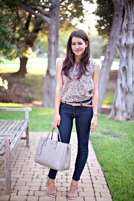 Leopard Blouse