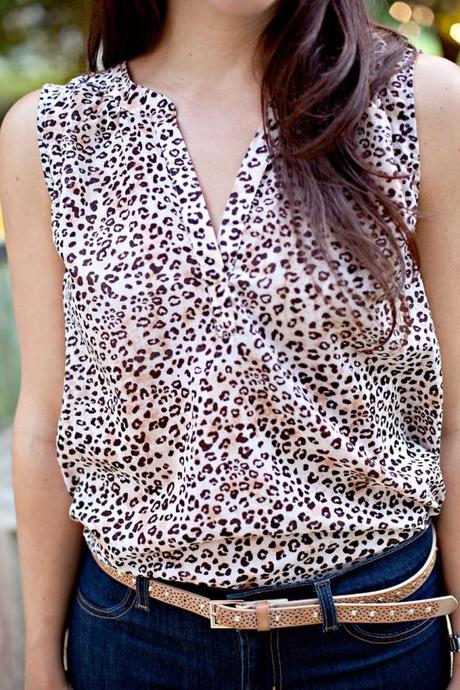 Leopard Blouse