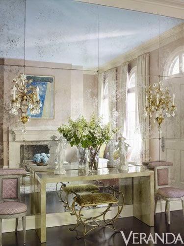 White and Neutral Rooms with Pops of Color and Gold