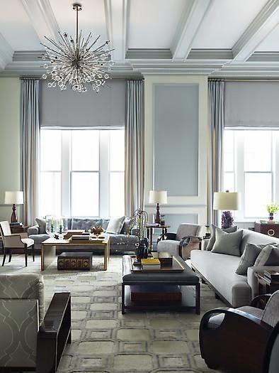 White and Neutral Rooms with Pops of Color and Gold