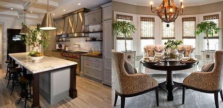 White and Neutral Rooms with Pops of Color and Gold