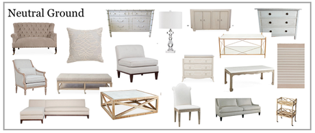 White and Neutral Rooms with Pops of Color and Gold