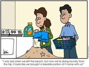 Sand in your house