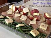 Chicken, Green Bean Potato Bake Easiest Dinner You’ll EVER Make.