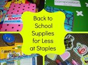 Back School Supplies Less Staples #MakeMoreHappen