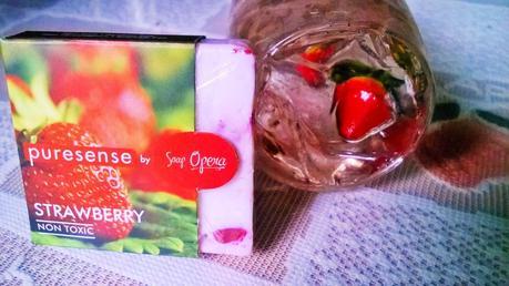 Puresense By Soap Opera Strawberry Soap Review