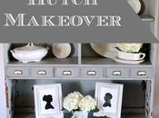 Milk Paint Hutch Makeover