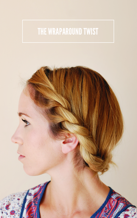 Wraparound Twist Hair Tutorial