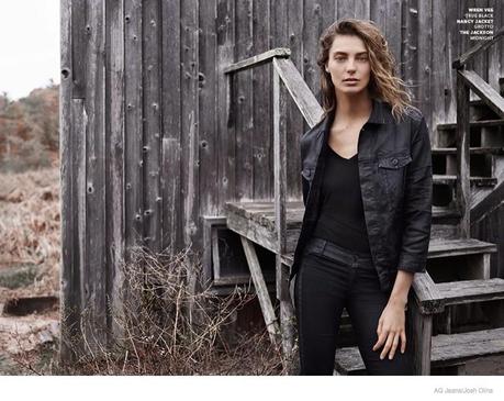 DARIA WERBOWY FOR AG JEANS FALL 2014 ADS REVEALED