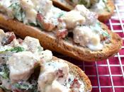 Chicken Caesar French Bread Pizza