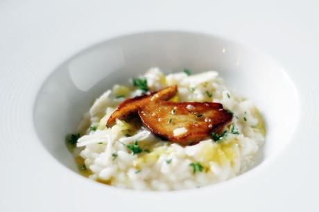 Porcini mushroom risotto with Parmesan & thyme #181