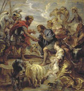 Rubens, The Reconciliation of Jacob and Esau