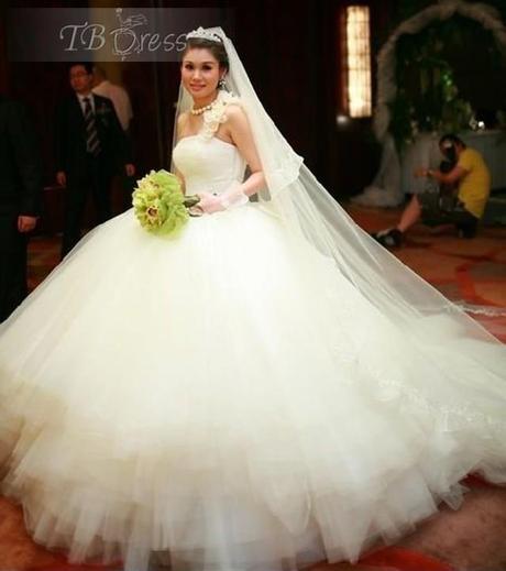 Get Cheap Ball Gown Wedding Dress on TBdress