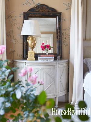 house beautiful traditional neutral master bedroom design