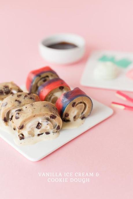 Dessert sushi