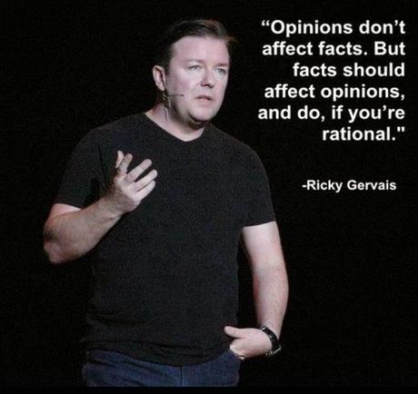 Ricky Gervais atheism quote