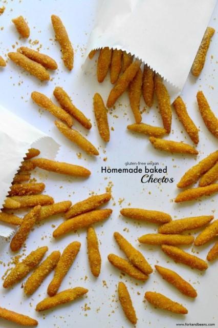 Homemade Vegan Cheetos