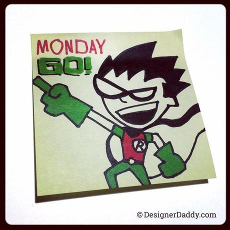 SuperLunchNotes Robin - Designer Daddy