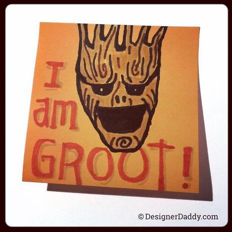 SuperLunchNotes Groot - Designer Daddy