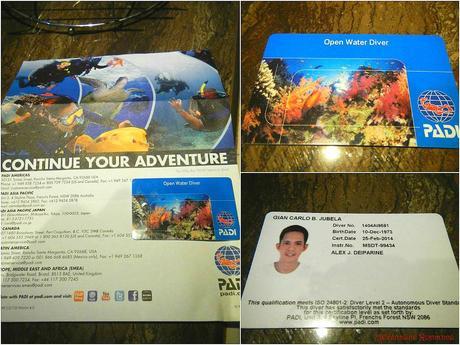 PADI Open Water Diver Certification