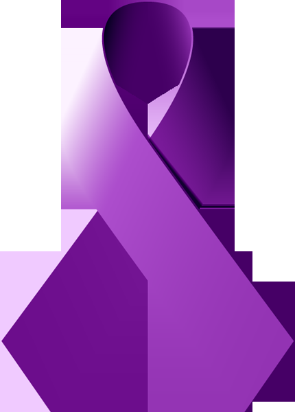 Purple Ribbon Fibromyalgia 