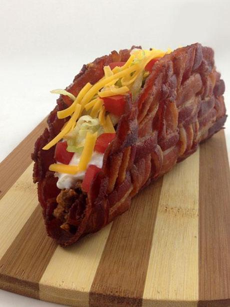 Ridiculous Foods: Bacon Weave Taco