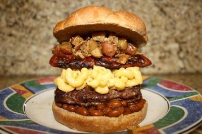 Ridiculous Foods: Backyard Blowout Buger