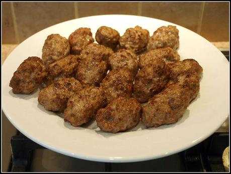 Kofte with bulgur