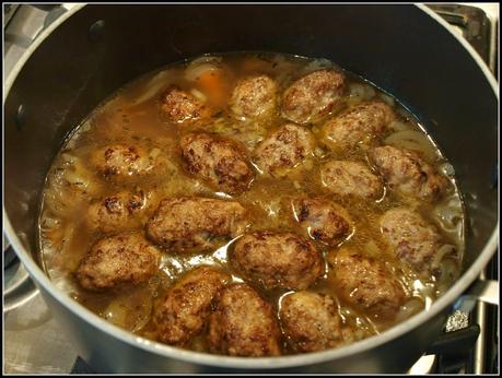 Kofte with bulgur