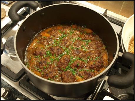 Kofte with bulgur