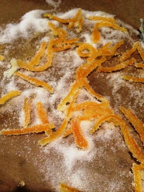 homemade candied orange peel slices easy method and recipe