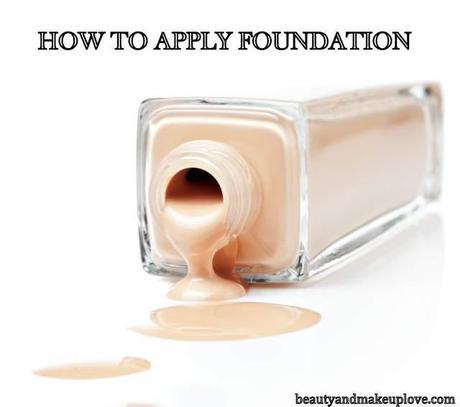 How to Apply Foundation