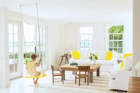 Cape Cottage WIth Living Room Swing