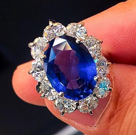Sapphire Engagement ring