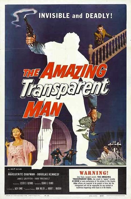 #1,474. The Amazing Transparent Man  (1960)